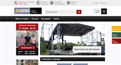 Desktop Screenshot of eventtechnik-shop.de